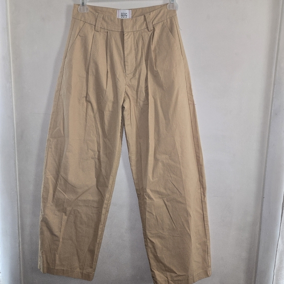 BDG Women's Tan Wide-Leg Pants - Picture 2 of 7